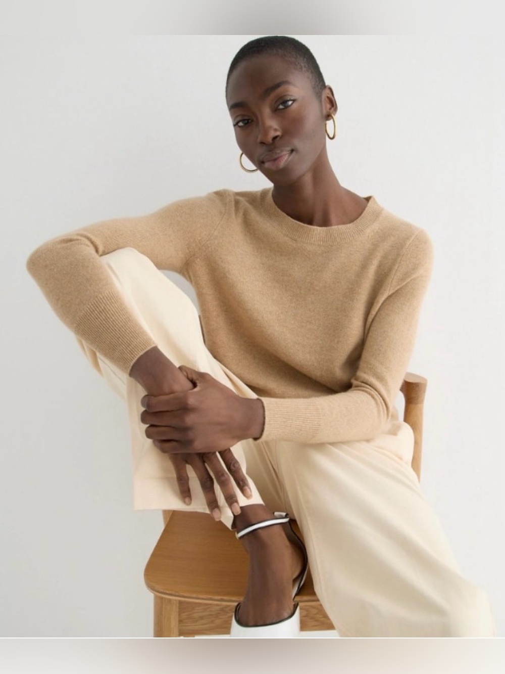J.Crew 100% Cashmere Crewneck Sweater